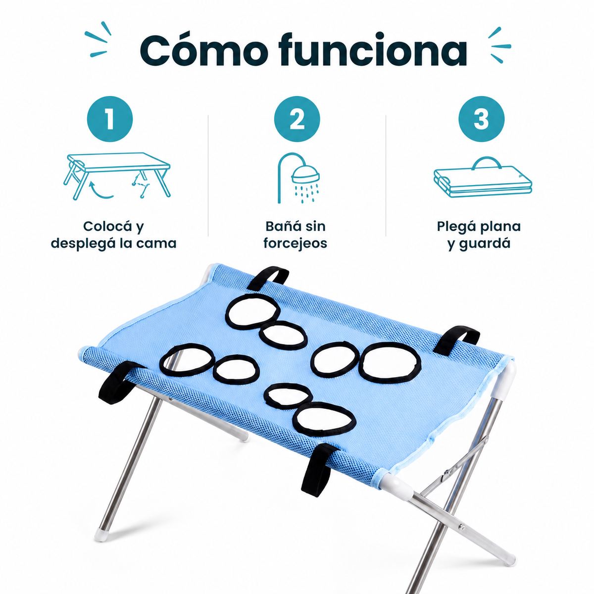 Cama de Aseo para Mascotas