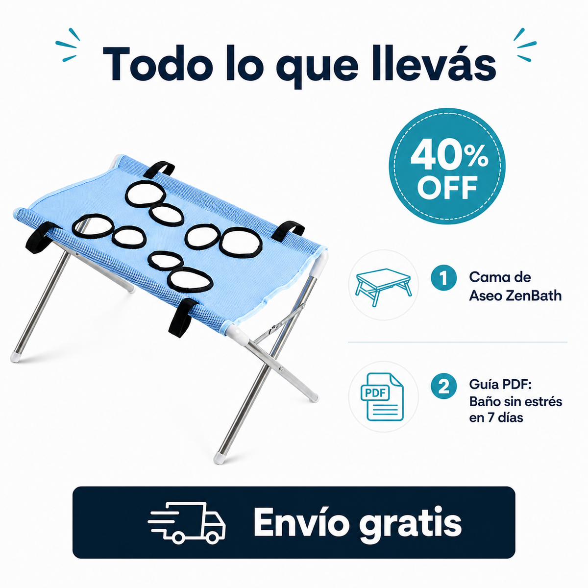 Cama de Aseo para Mascotas